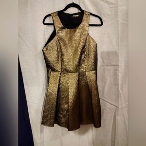 Metallic Gold Dress